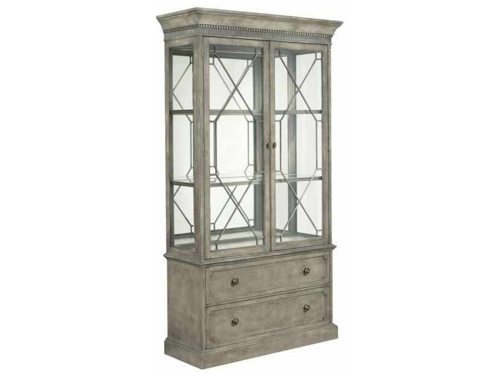 American Drew 654-830R Savona Larsson Display Cabinet Complete