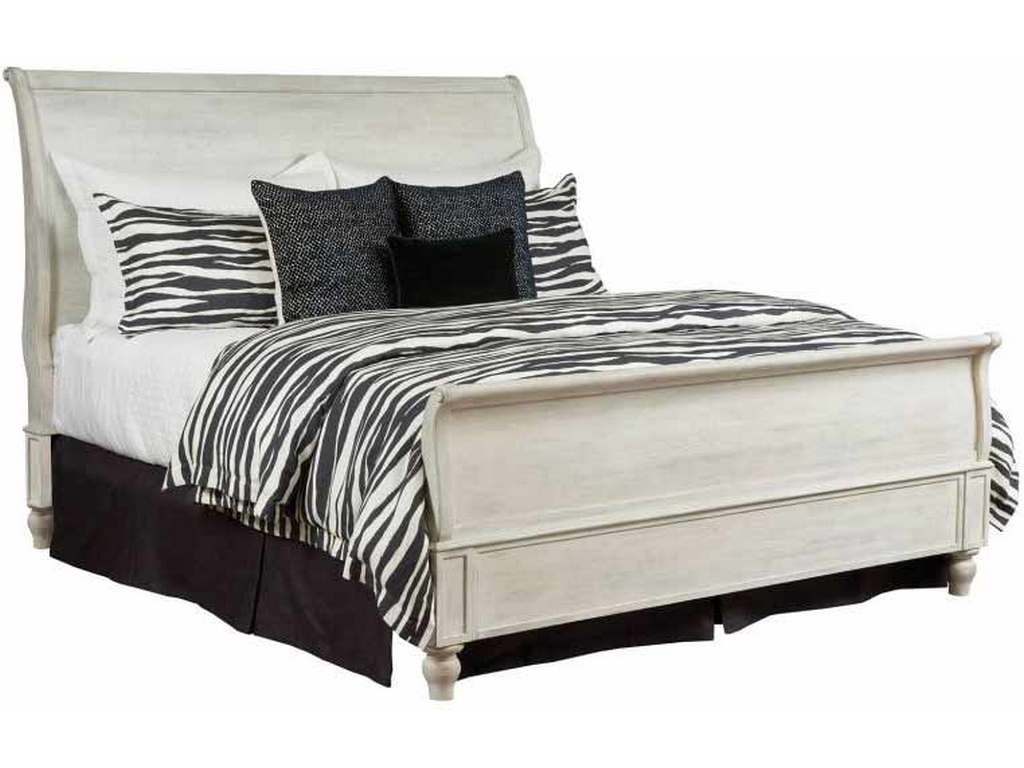 American Drew 750-313R Litchfield Hanover Sleigh Queen Bed Complete