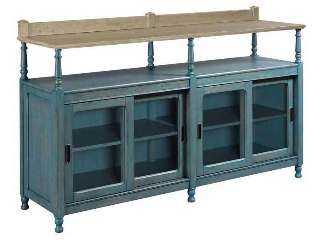 American Drew 750-858B Litchfield Dorset Credenza Blue