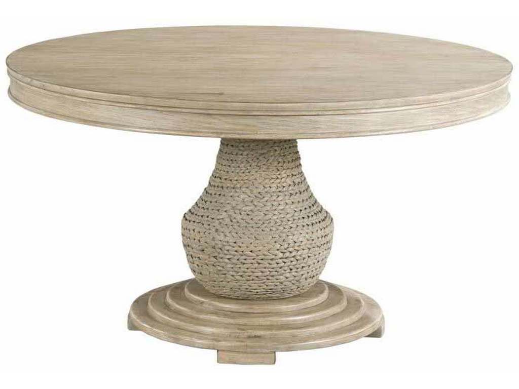 American Drew 803-701 Vista Largo Round Dining Table Complete