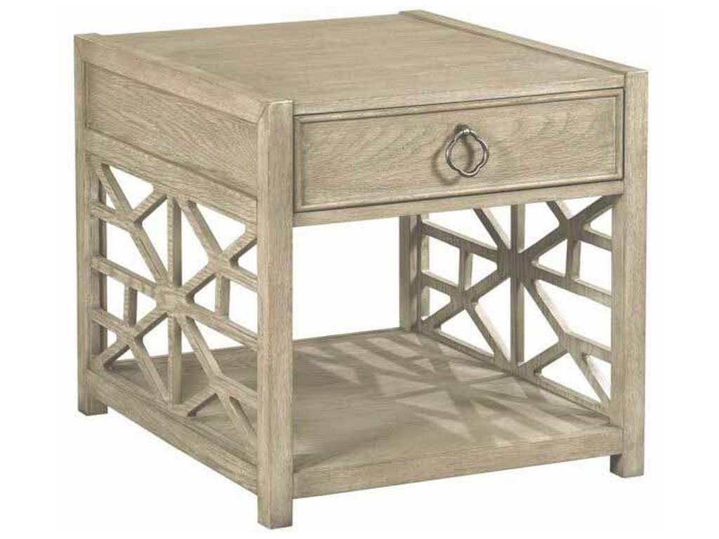 American Drew 803-915 Vista Biscayne Drawer End Table American Drew 803-915 Vista Biscayne Drawer End Table