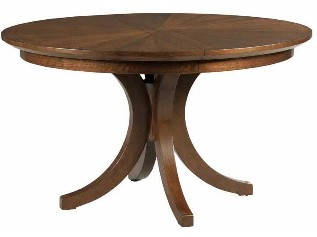 American Drew 929-701 Vantage Warner Round Dining Table Complete