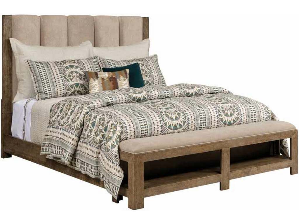 American Drew 010-333R Skyline Meadowood Upholstered Queen Bed Complete