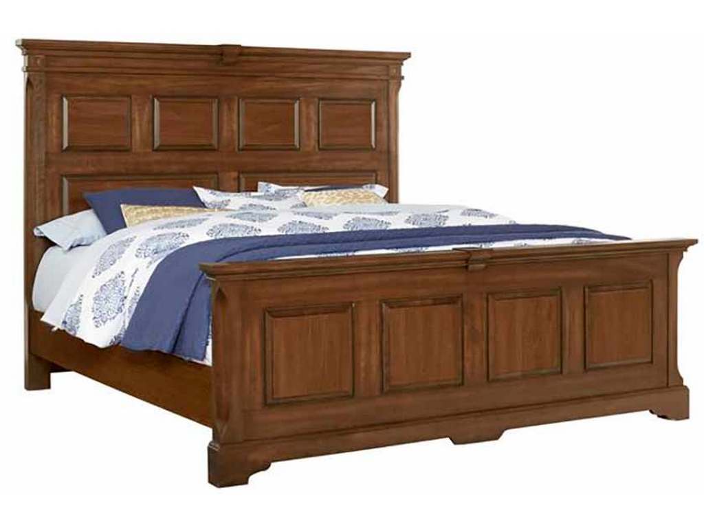 Artisan and Post 110-669-966-733-MS2 Heritage King Mansion Bed Amish Cherry