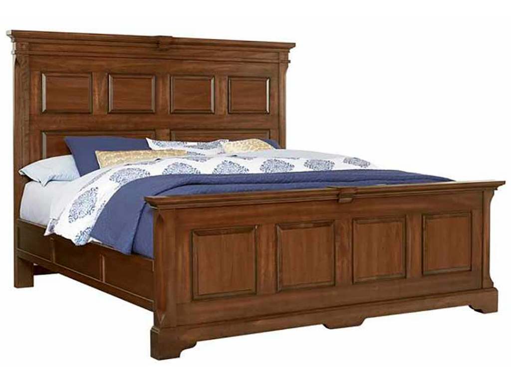 Artisan and Post 110-559-955-822 Heritage Queen Mansion Bed with Optional Decorative Side Rails Amish Cherry Artisan and Post 110-559-955-822 Heritage Queen Mansion Bed with Optional Decorative Side Rails Amish Cherry