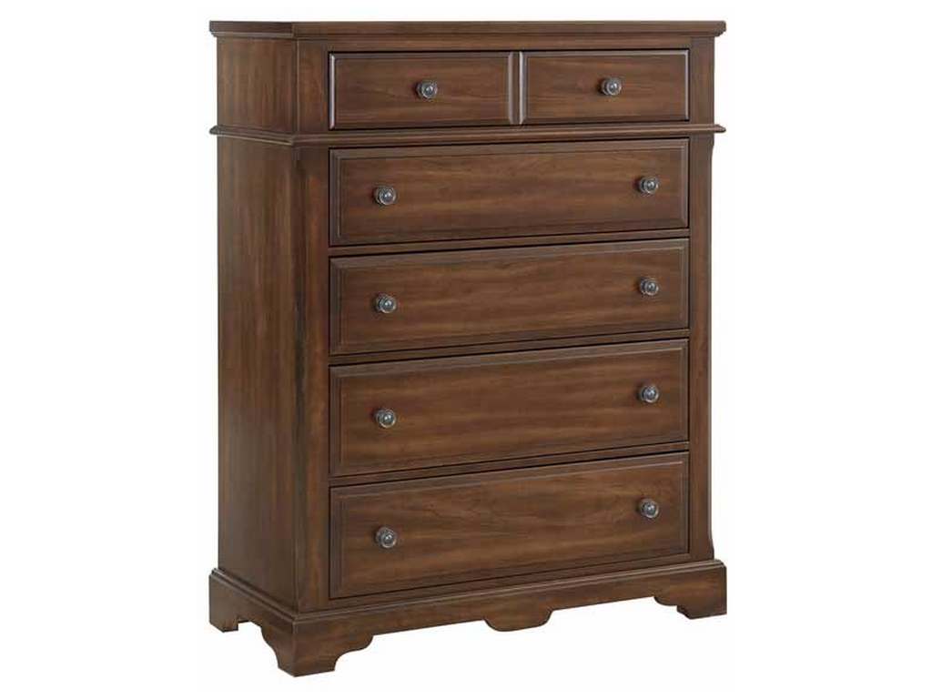 Artisan and Post 110-115 Heritage Chest 5 Drawer Amish Cherry