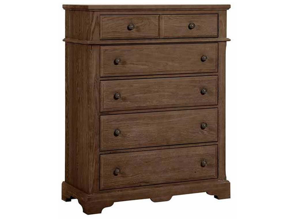 Artisan and Post 112-115 Heritage Chest 5 Drawer Cobblestone Oak