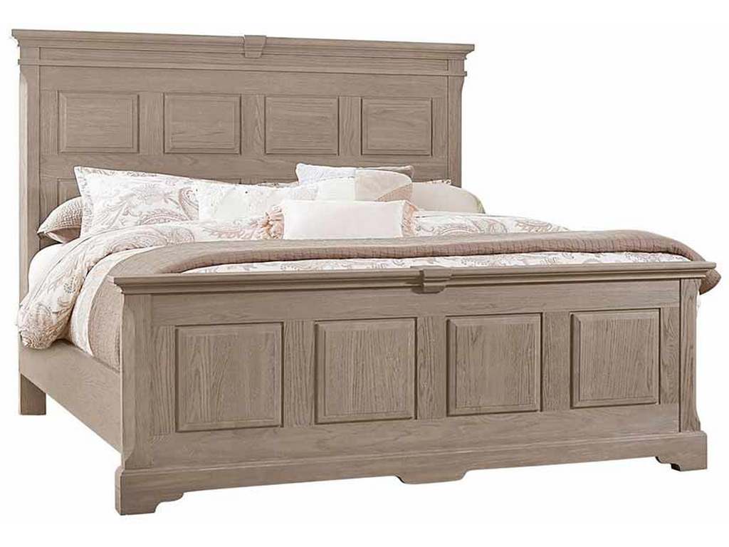 Artisan and Post 114-669-966-733-MS2 Heritage King Mansion Bed Greystone