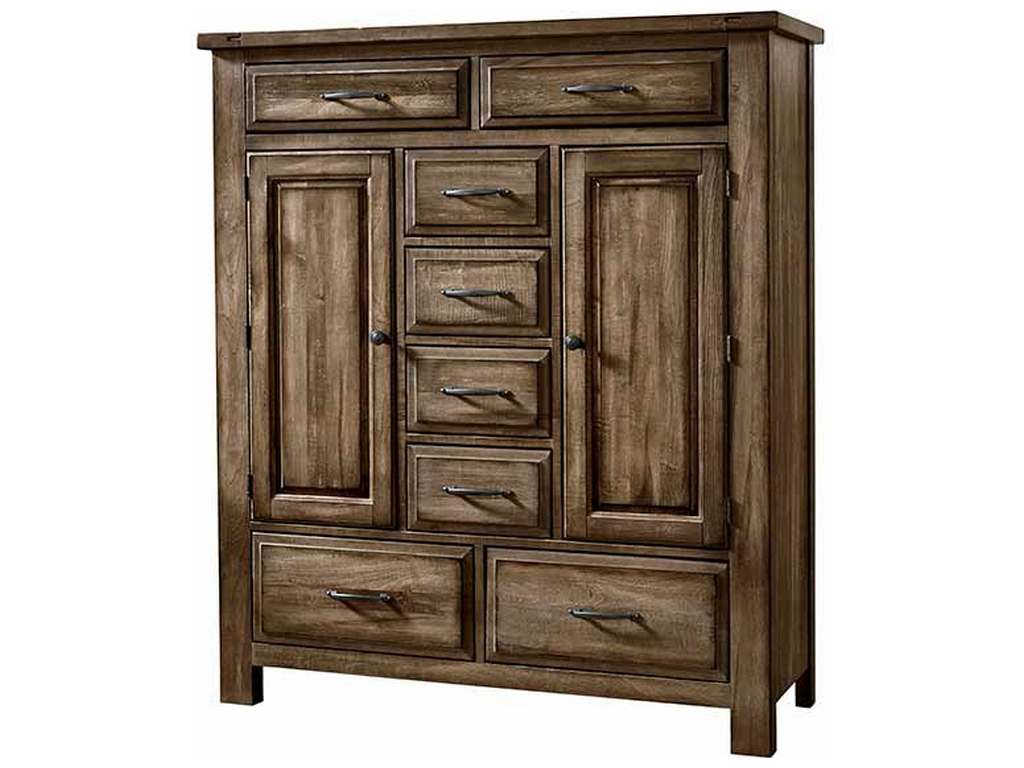 Artisan and Post 117-116 Maple Road Sweater Chest 8 Drawers and 2 Doors Maple Syrup