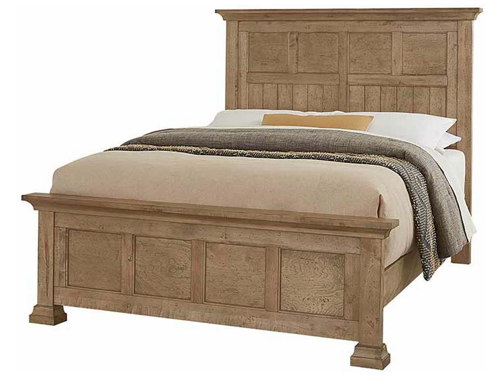 Artisan and Post 155-558-855-922 Carlisle Queen Window Pane Bed Warm Natural