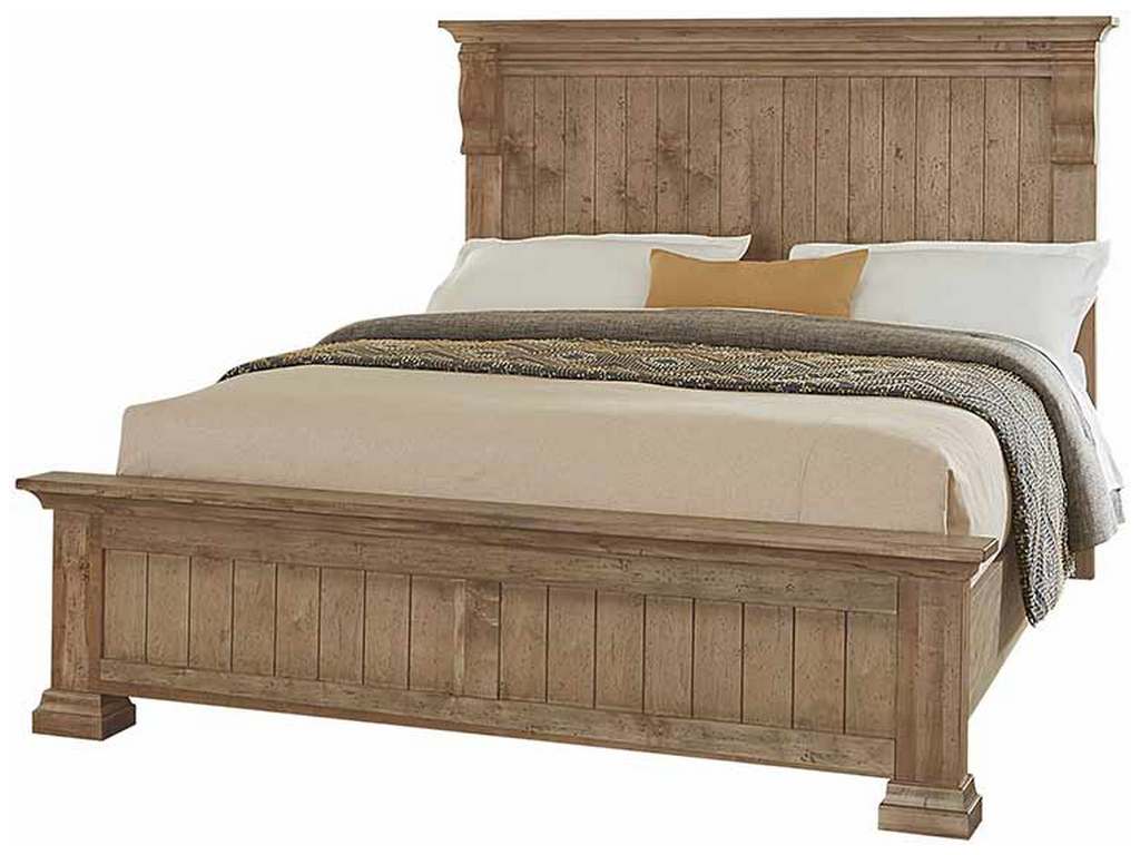 Artisan and Post 155-669-966-733-MS2 Carlisle King Corbel Bed Warm Natural