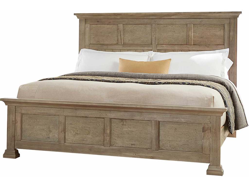 Artisan and Post 157-558-855-922 Carlisle Queen Window Pane Bed Natural Grey