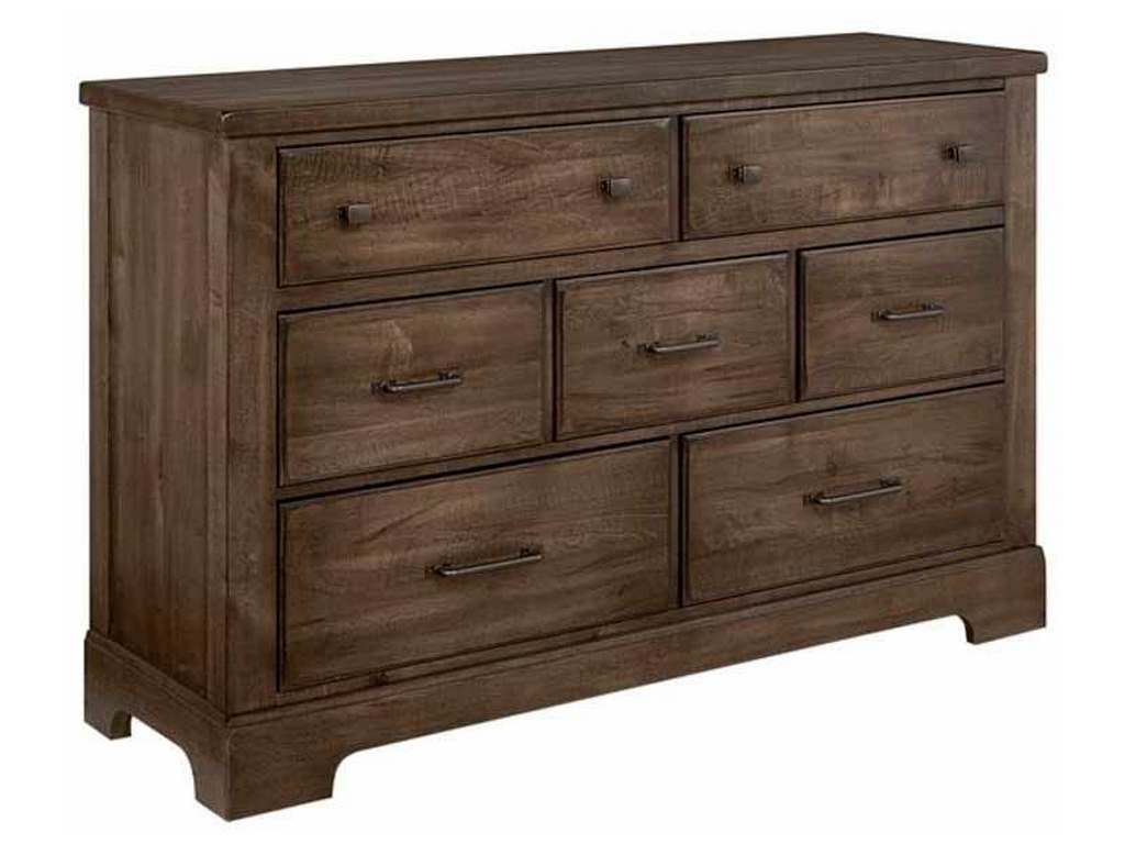 Artisan and Post 170-002 Cool Rustic Dresser 7 Drawers Mink