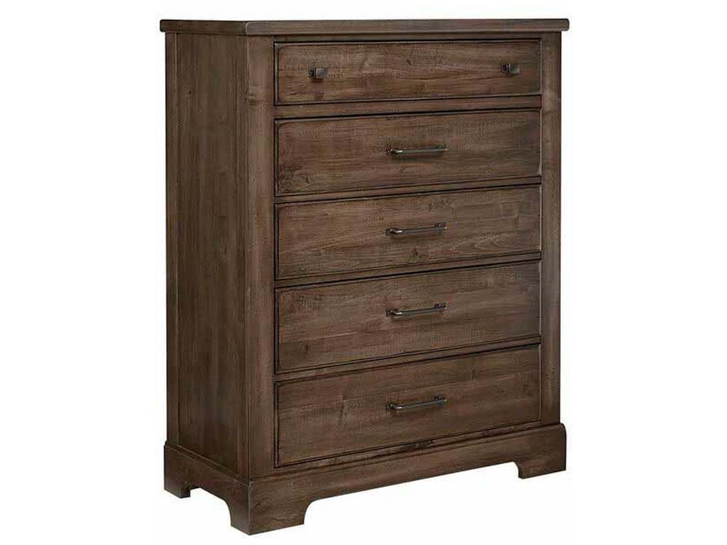 Artisan and Post 170-115 Cool Rustic Chest 5 Drawers Mink
