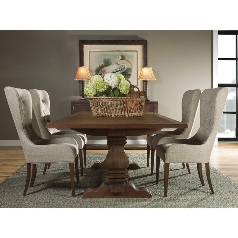 Artistica Home 2005-877C-40 Axiom Rectangular Dining Table