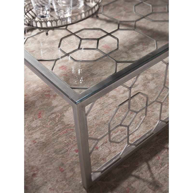Artistica Home 2056-945-44 Honeycomb Rectangular Cocktail