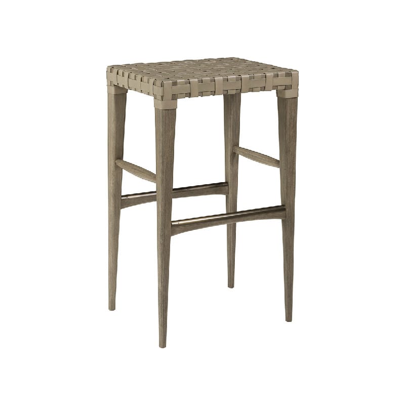 Artistica Home 2002-898-41-01 Milo Leather Backless Barstool