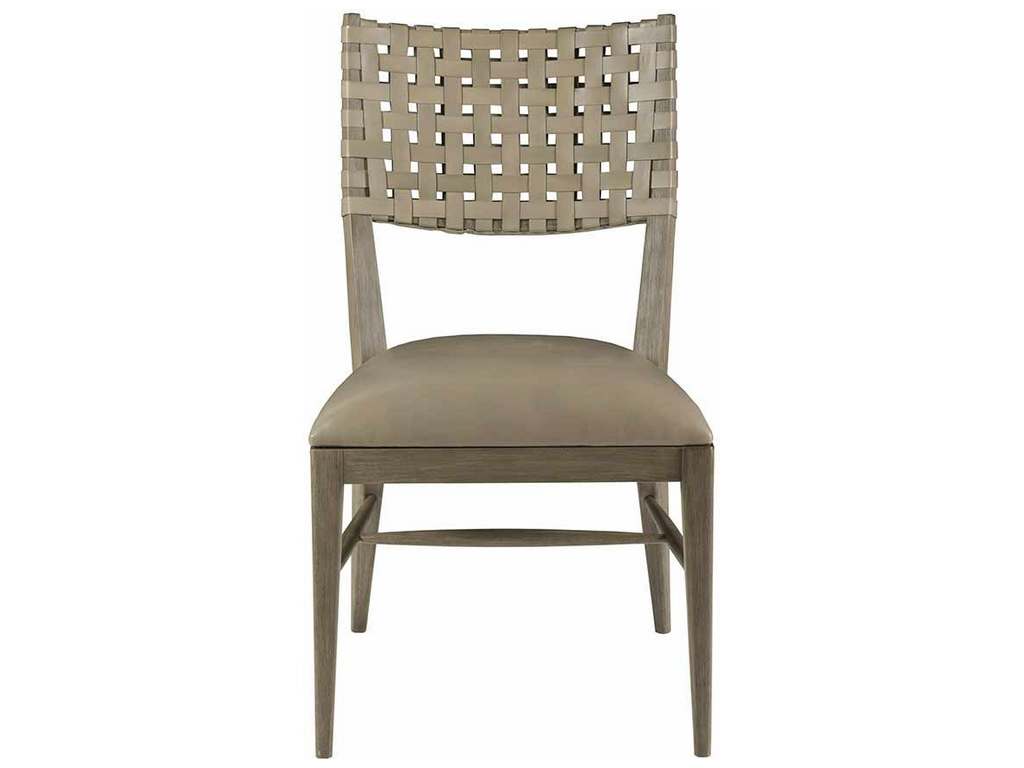 Artistica Home 2002-880-41-01 Cohesion Program Milo Leather Side Chair