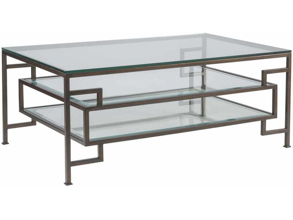 Artistica Home 2006-945-43 Metal Designs Suspension Rectangular Cocktail Table