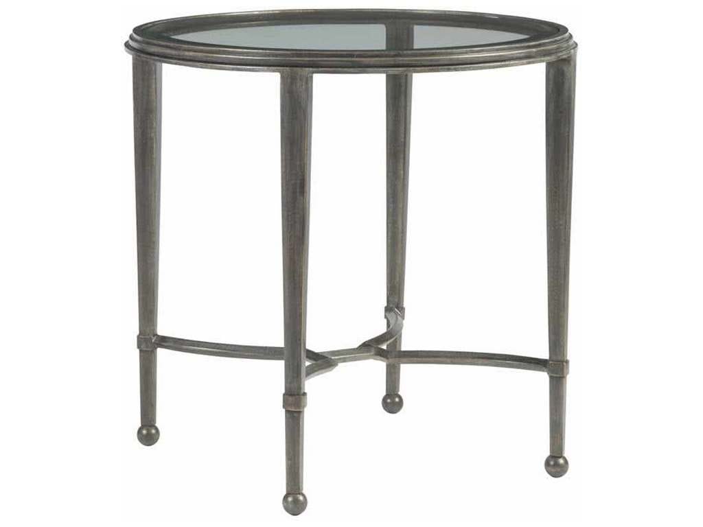 Artistica Home 2011-950-44 Metal Designs Sangiovese Round End Table