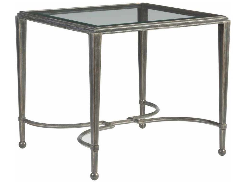 Artistica Home 2011-959-44 Metal Designs Sangiovese Rectangular End Table