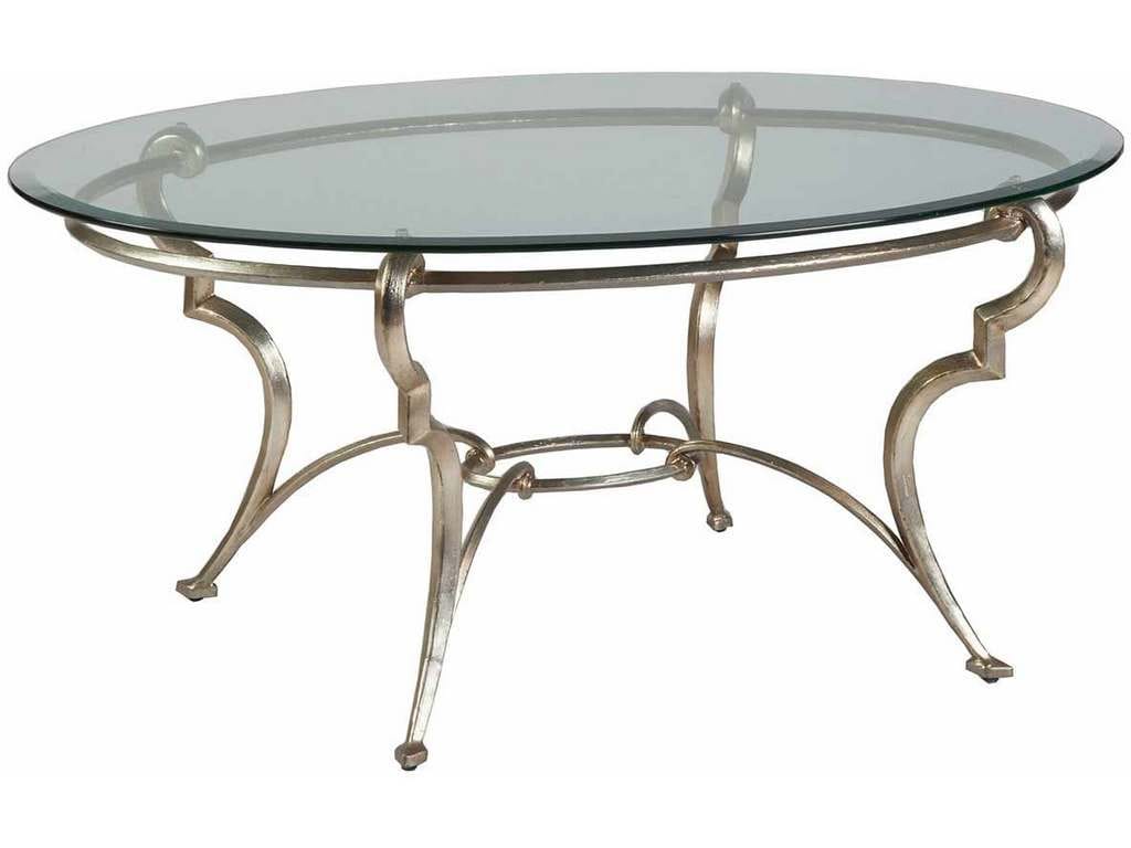 Artistica Home 2022-949C Signature Designs Colette Oval Cocktail Table