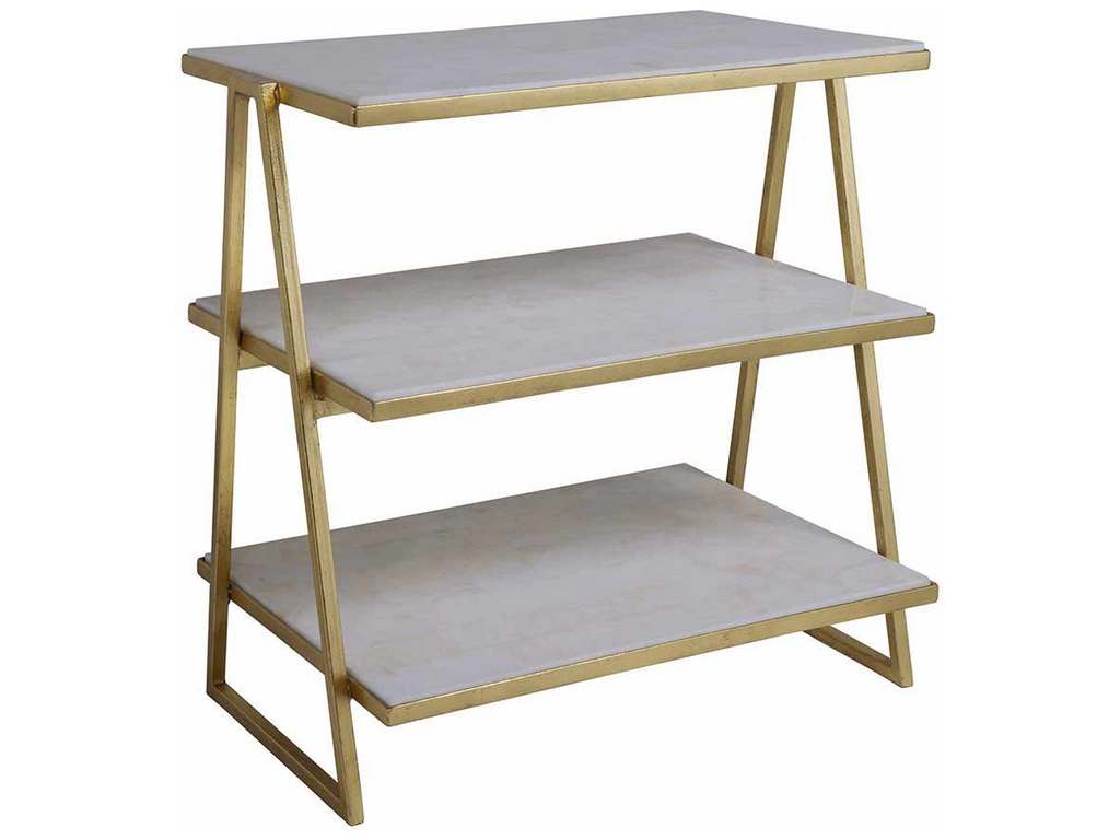 Artistica Home 2024-958 Signature Designs Cumulus Triangular Tier Table