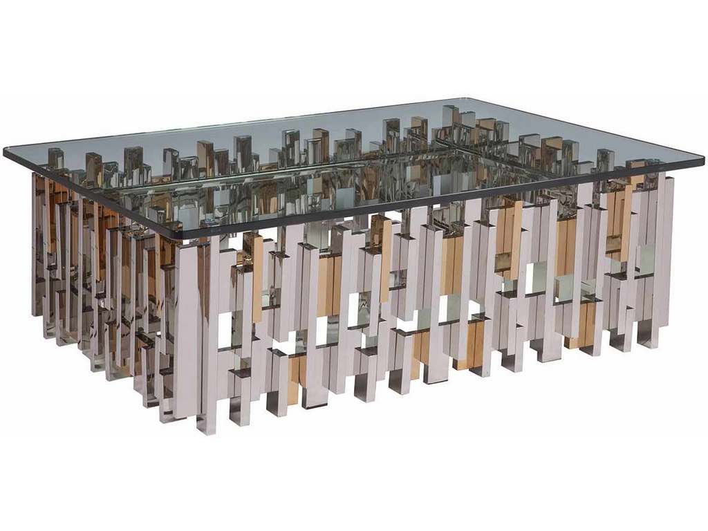 Artistica Home 2041-945C Signature Designs Cityscape Rectangular Cocktail