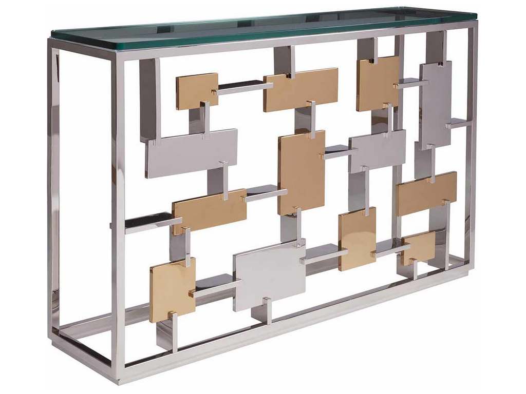 Artistica Home 2041-966C Signature Designs Cityscape Console Artistica Home 2041-966C Signature Designs Cityscape Console