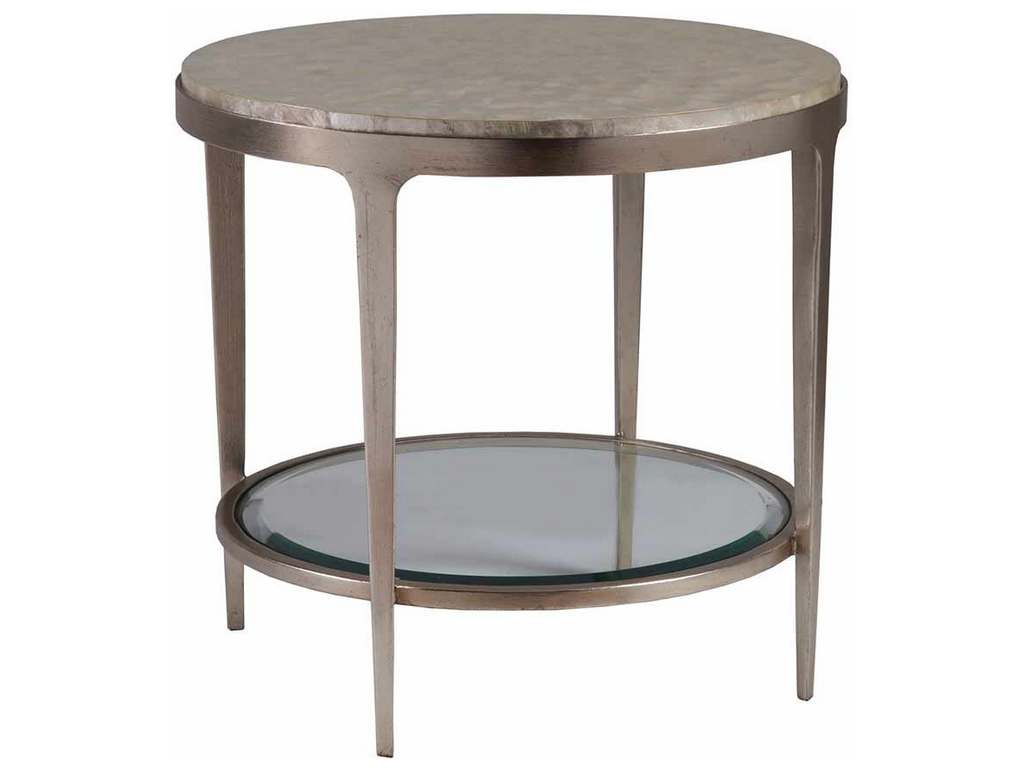 Artistica Home 2050-953C Signature Designs Gravitas Round End Table