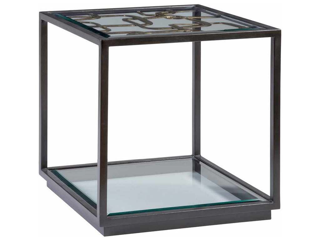 Artistica Home 2051-957C Signature Designs Moxie Square End Table