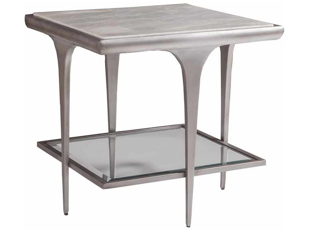 Artistica Home 2097-957 Signature Designs Zephyr Square End Table
