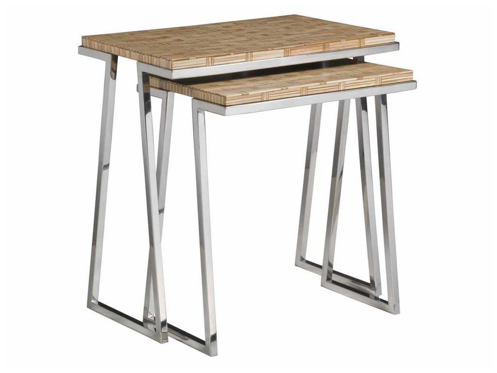 Artistica Home 2126-958 Signature Designs Thatch Nesting Tables