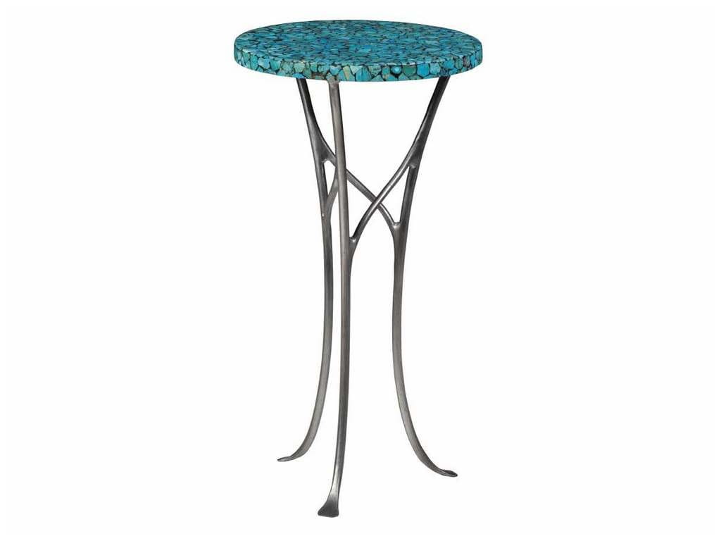 Artistica Home 2134-951 Signature Designs Isidora Turquoise Spot Table