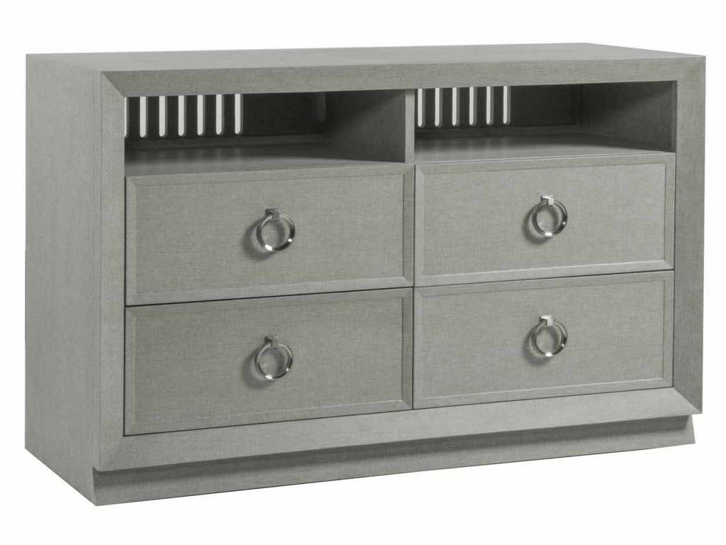 Artistica Home 2141-907 Signature Designs Zeitgeist Linen Media Console