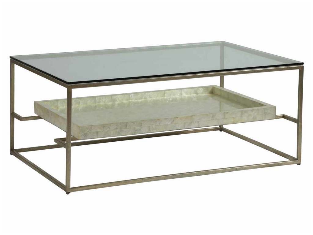 Artistica Home 2156-945C Signature Designs Cumulus Capiz Rectangular Cocktail Table Artistica Home 2156-945C Signature Designs Cumulus Capiz Rectangular Cocktail Table
