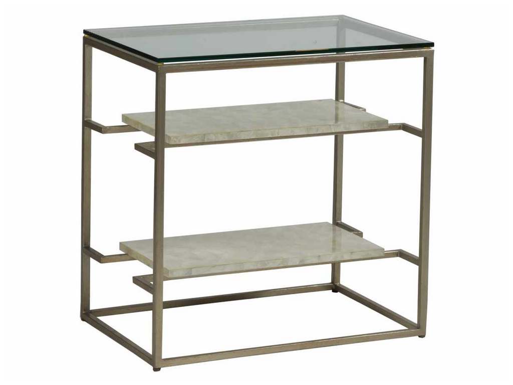 Artistica Home 2156-955C Signature Designs Cumulus Capiz Tier Table