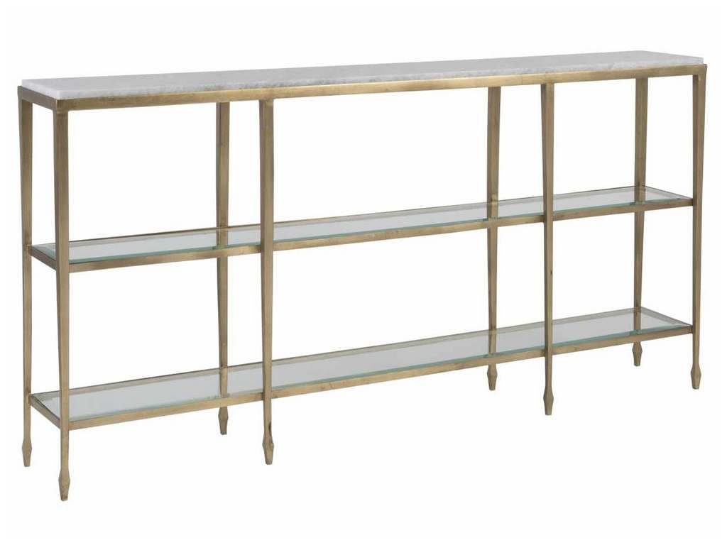 Artistica Home 2214-966 Signature Designs Sashay Gold Console