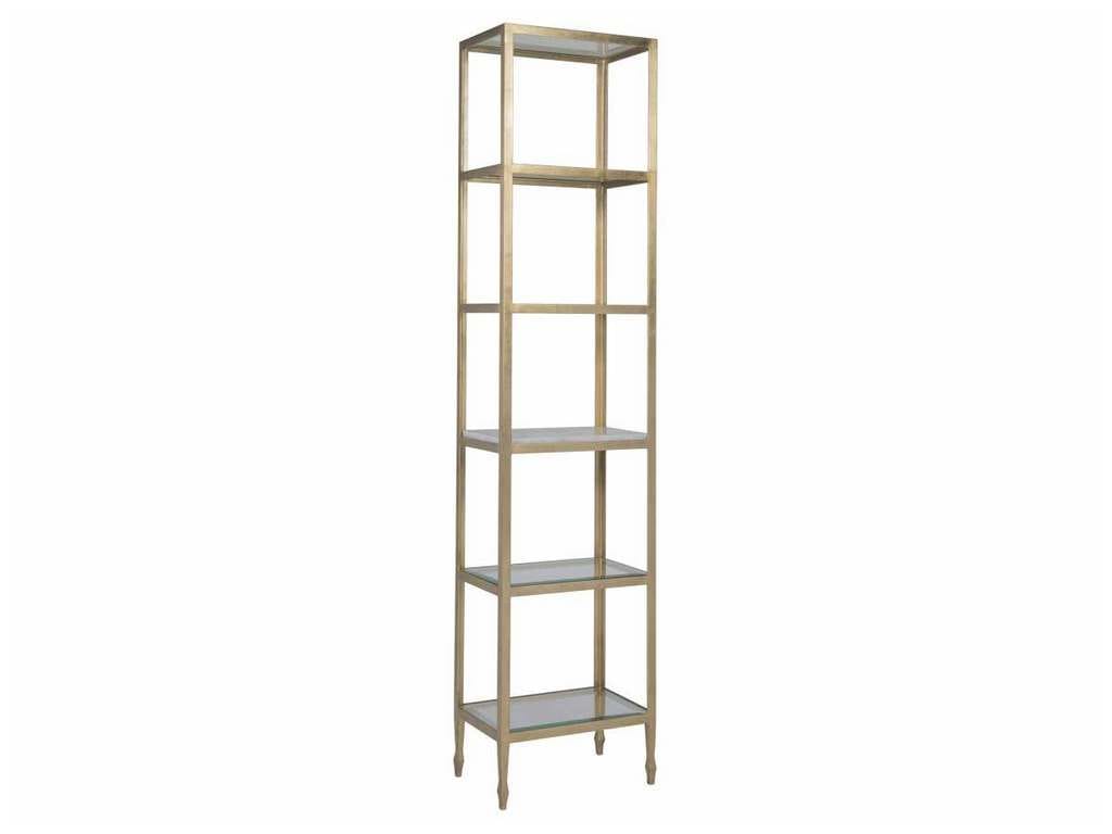 Artistica Home 2214-990 Signature Designs Sashay Gold Slim Etagere