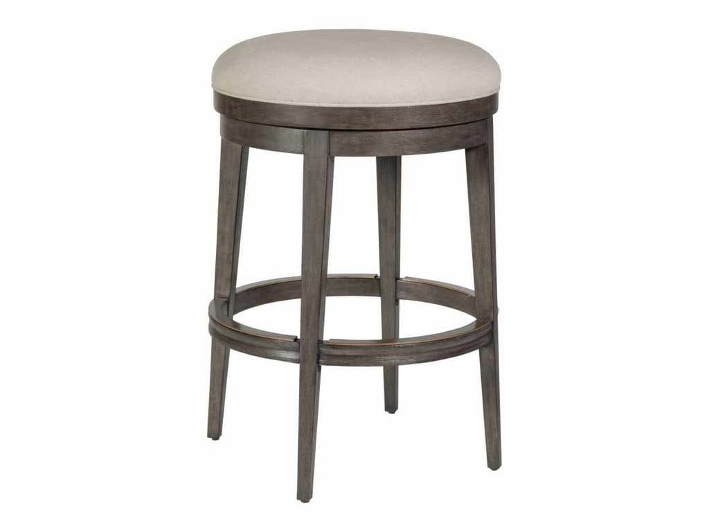 Artistica Home 2221-898-39-01 Cohesion Program Cecile Backless Swivel Barstool