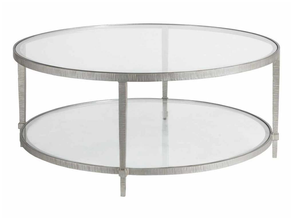 Artistica Home 2233-943-46 Metal Designs Claret Round Cocktail Table
