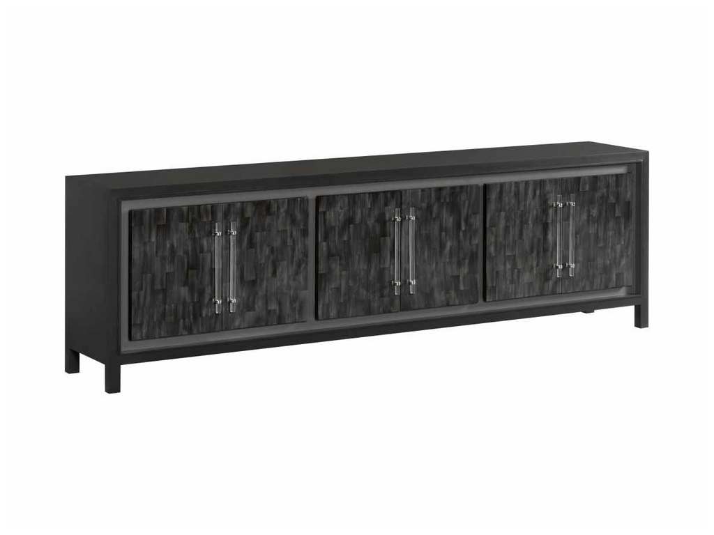 Artistica Home 2268-908 Signature Designs Elation Gray Long Media Console