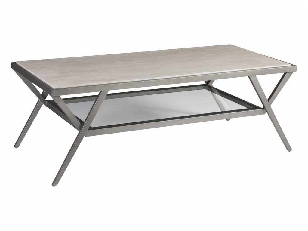 Artistica Home 2273-945 Signature Designs Adamo Silver Gray Cocktail Table