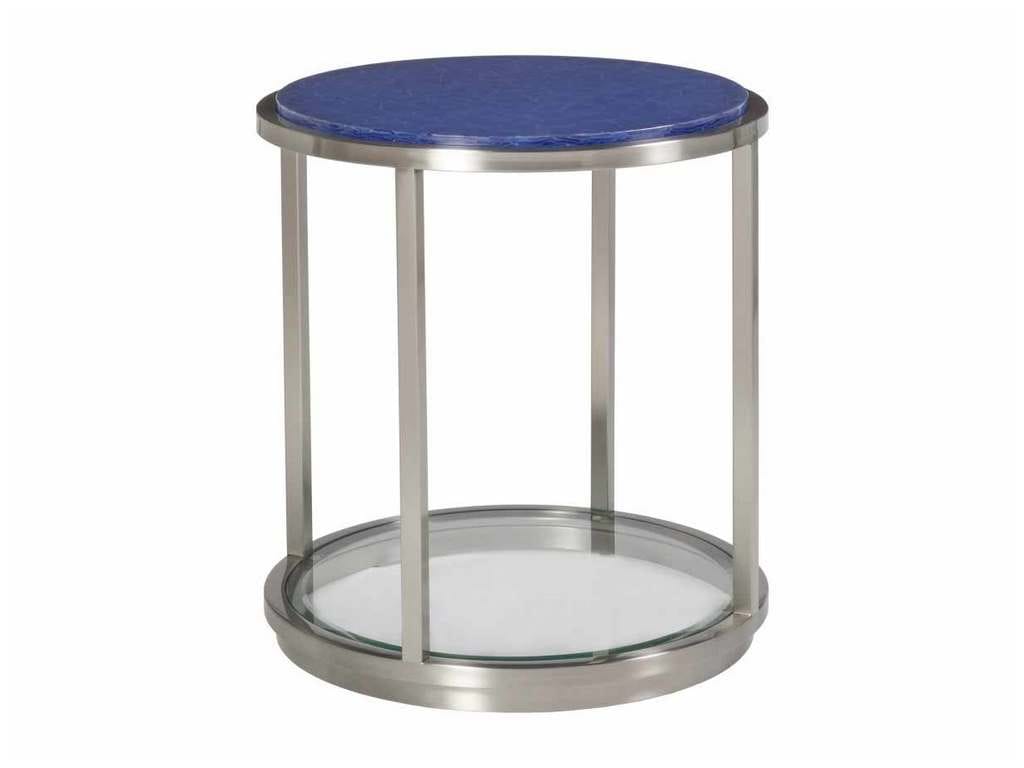 Artistica Home 2288-953 Signature Designs Ultramarine Round End Table