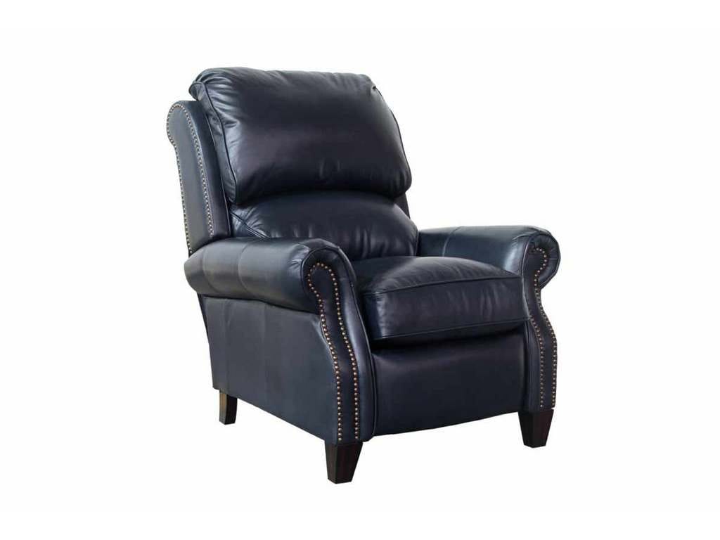 BarcaLounger 7-4440-5700-47  Churchill Low Leg Recliner Shoreham Blue