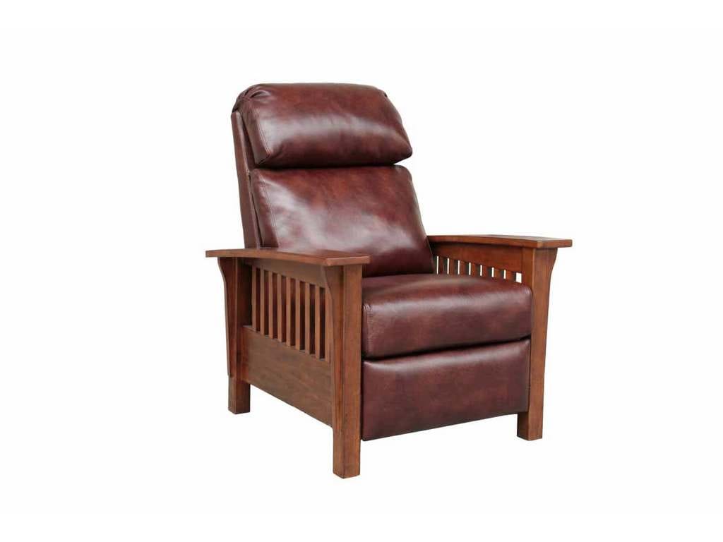 BarcaLounger 7-3323-5702-87  Mission Low Leg Recliner Wenlock Fudge