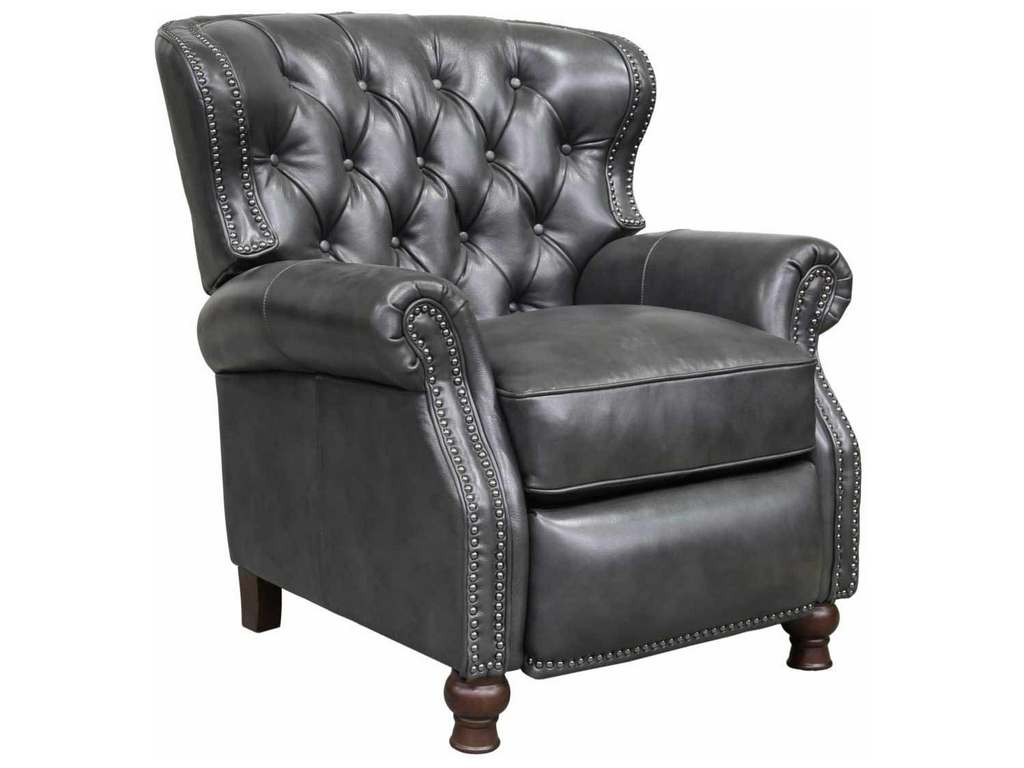 BarcaLounger 7-4148-5494-92  Presidential Low Leg Recliner Wrenn Gray