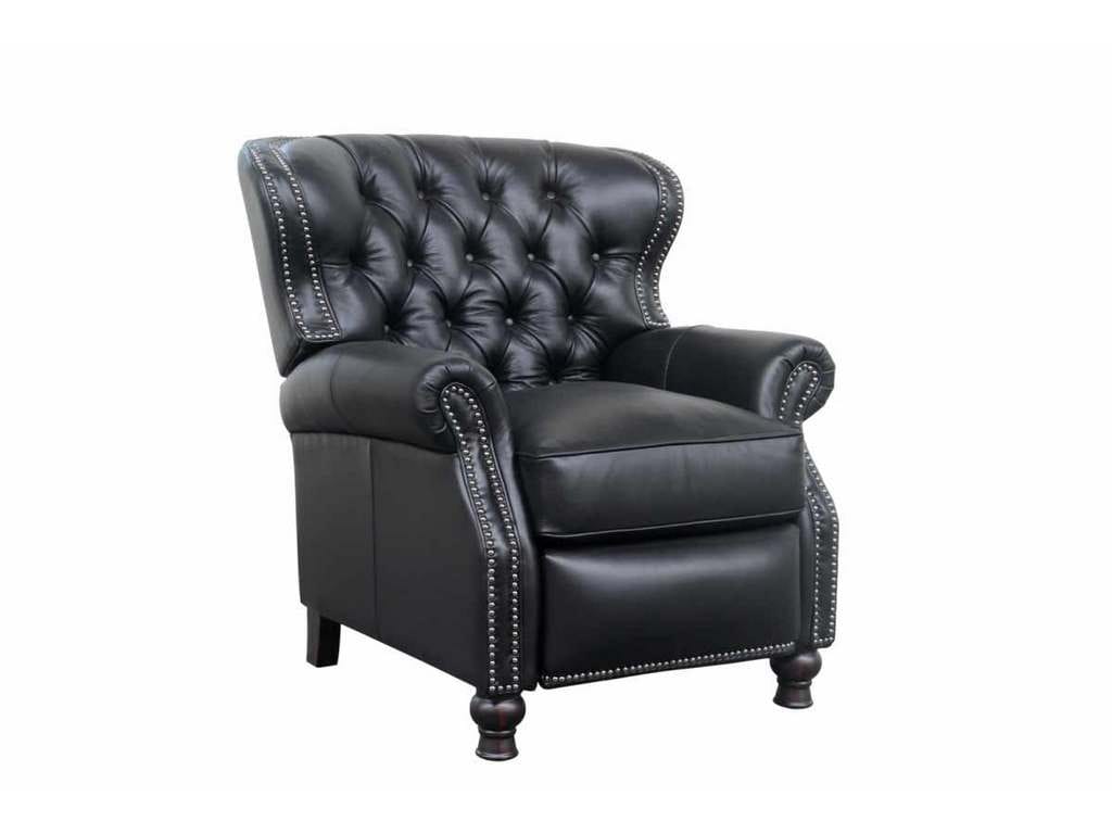BarcaLounger 7-4148-5702-99  Presidential Low Leg Recliner Wenlock Onyx