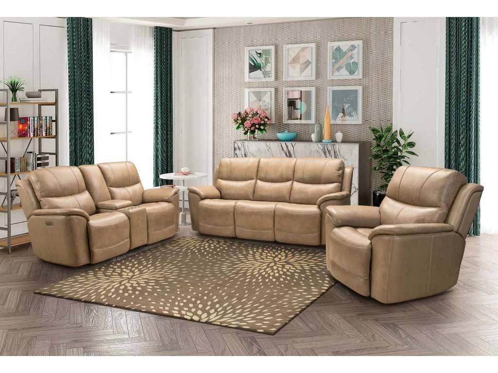 BarcaLounger 9PHL-3665-3724-86  Kaden Power Recline Recliner Jarod Brown