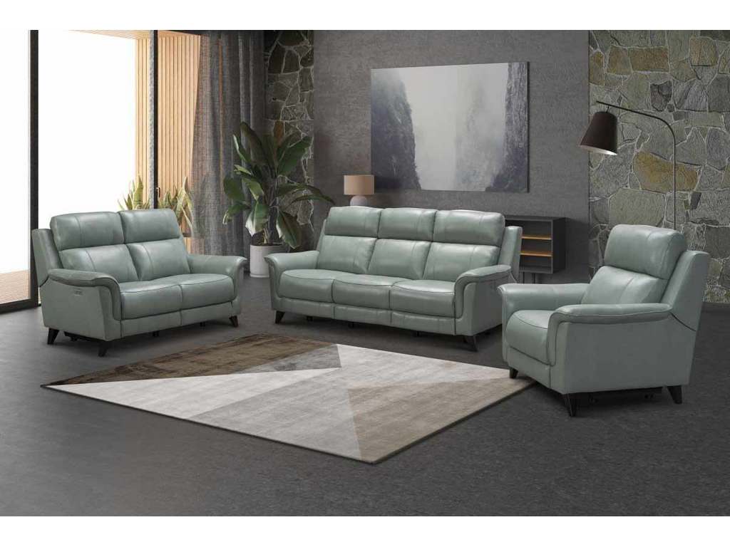 BarcaLounger 9PH-3716-3729-45 Kester Power Recline Recliner Lorenzo Mint BarcaLounger 9PH-3716-3729-45 Kester Power Recline Recliner Lorenzo Mint